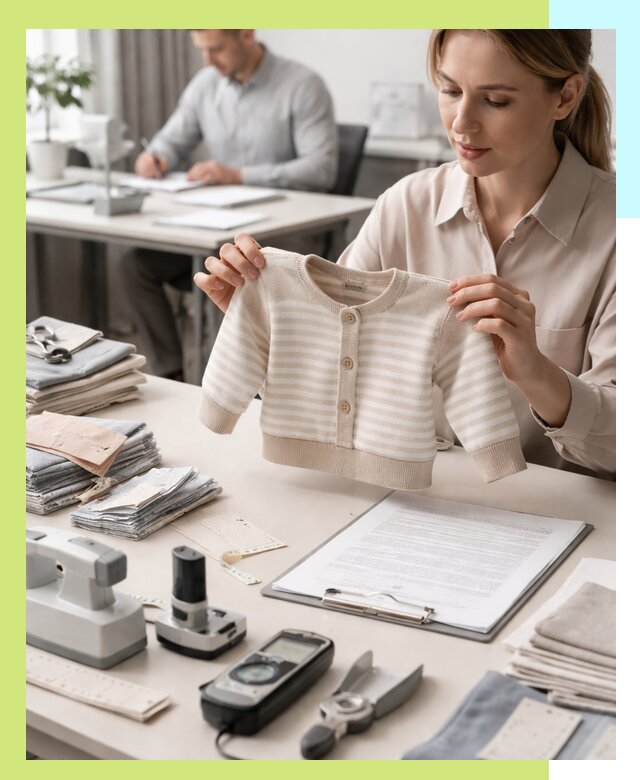 Сертификация детской одежды и текстильных изделий в Бирске