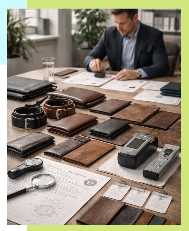 Сертификация кожаных изделий в Бирске от 12473 р. | Алешин-Брк