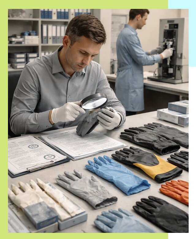 Сертификация перчаток и средств защиты продукции в Бирске