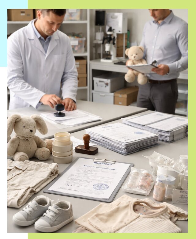 Сертификация детских товаров в Бирске от 15591 р. | Алешин-Брк