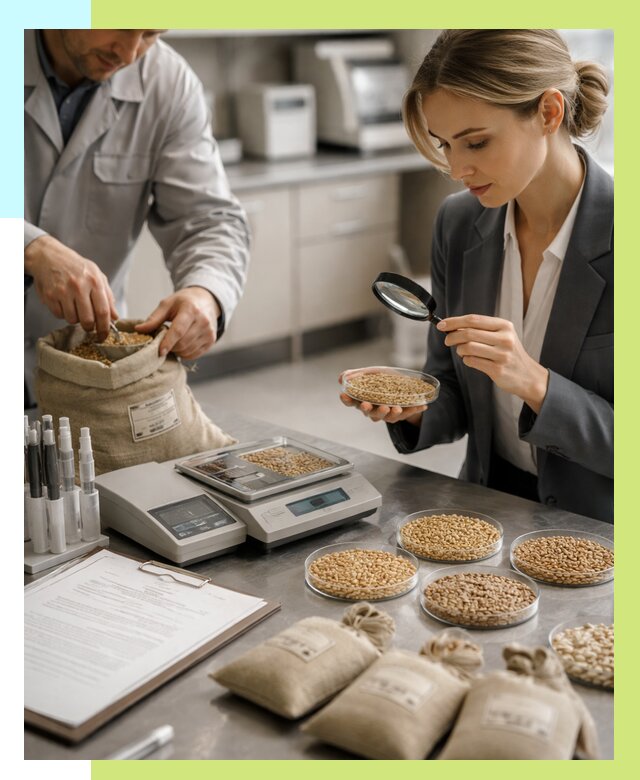 Сертификация зерна в Бирске по цене от 15591 р. | Алешин-Брк