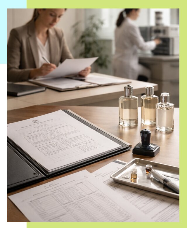 Сертификация парфюмерии в Бирске от 15591 р. | Алешин-Брк