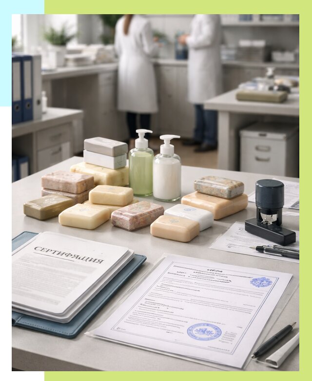 Сертификация мыла и сертификат на мыло в Бирске от 12473 | Алешин-Брк