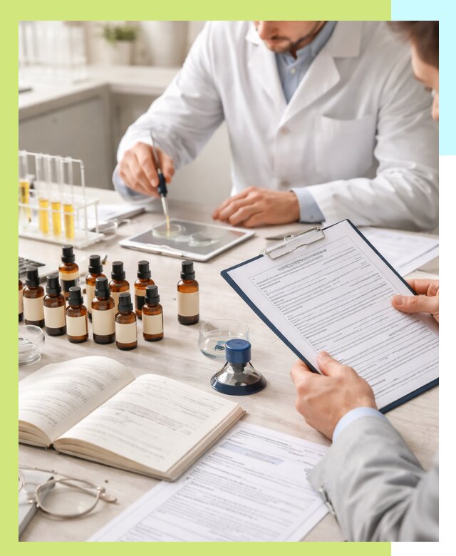 Сертификация эфирных масел и документация качества в Бирске