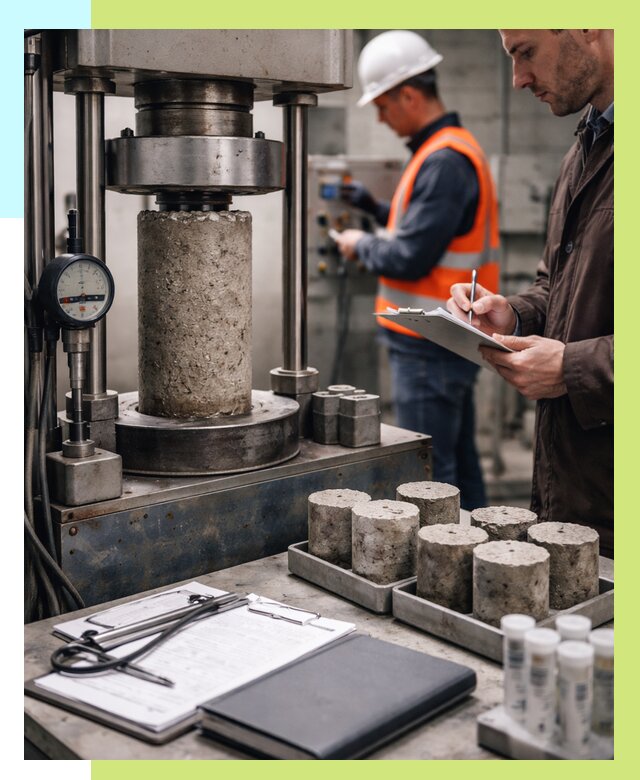 Сертификация бетона в Бирске от 31182 р. сертификат | Алешин-Брк