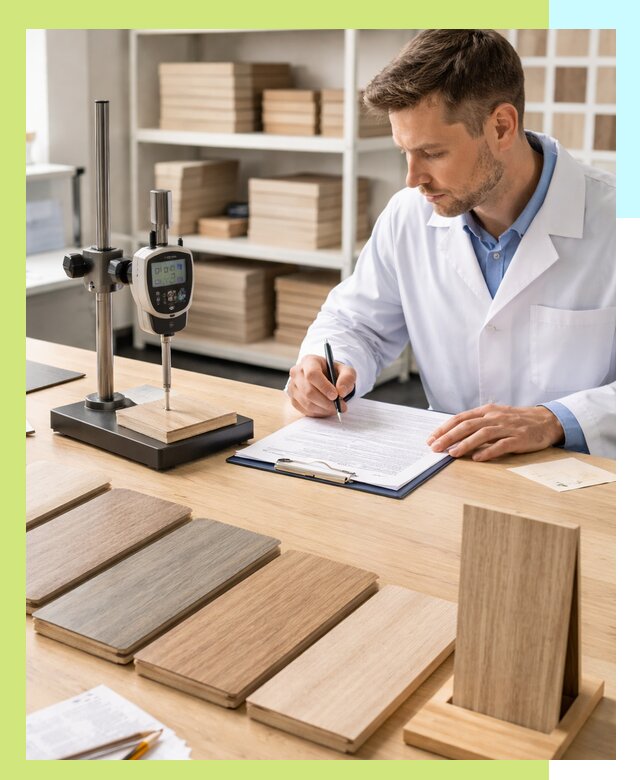 Сертификация ламината с испытаниями и оформлением документов в Бирске