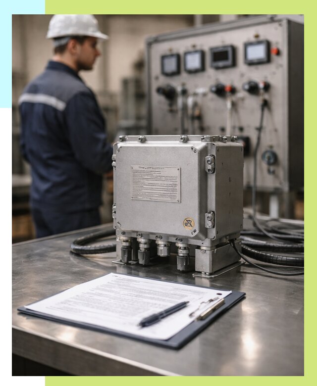 Сертификация взрывозащищенного оборудования в Бирске от 36379 р. | Алешин-Брк