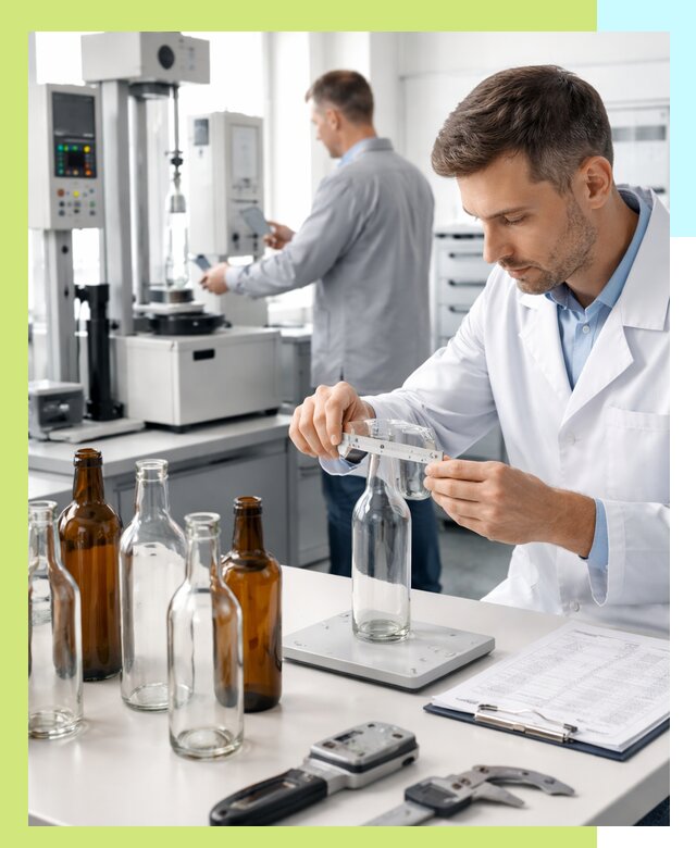 Сертификация стеклянных бутылок и сопутствующей упаковки в Бирске