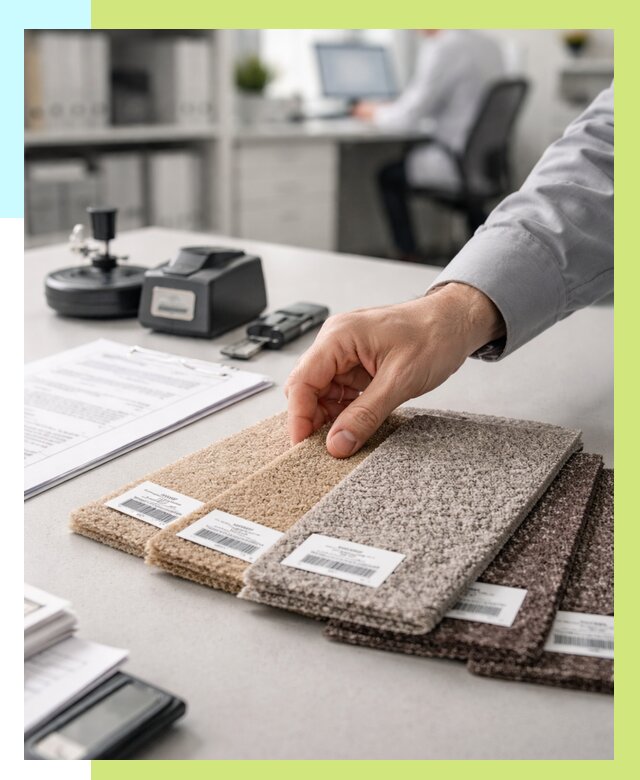 Сертификация ковролина в Бирске от 15591 р., Алешин-Брк