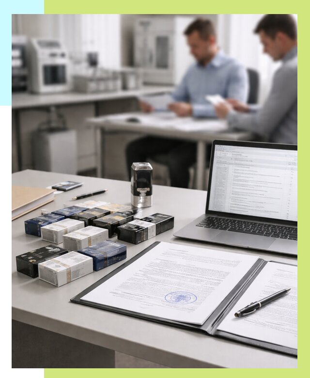 Сертификация сигарет под ключ в Бирске от 46773 р. | Алешин-Брк