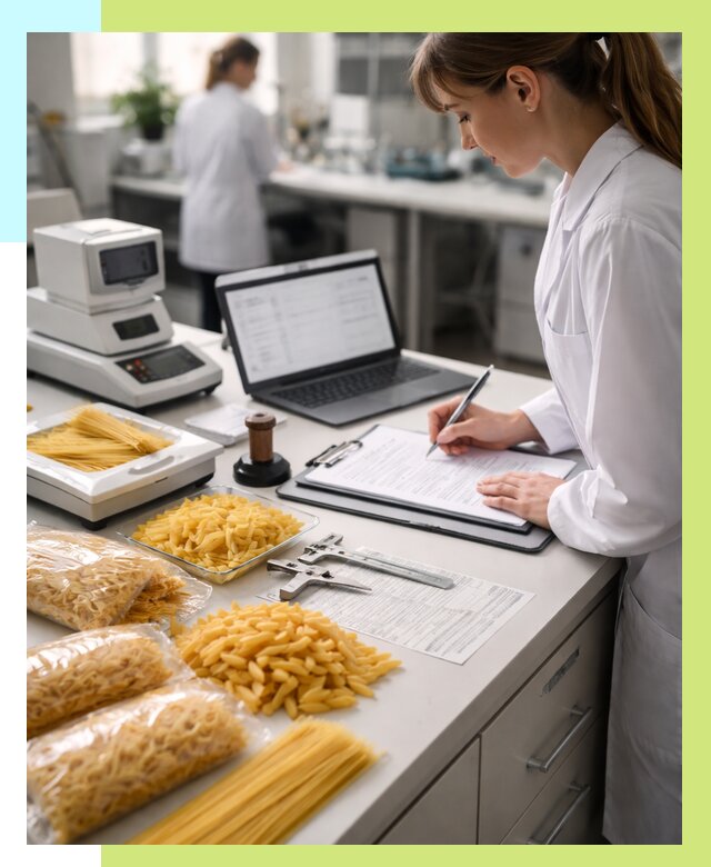 Сертификация макаронных изделий в Бирске от 15591 р. | Алешин-Брк