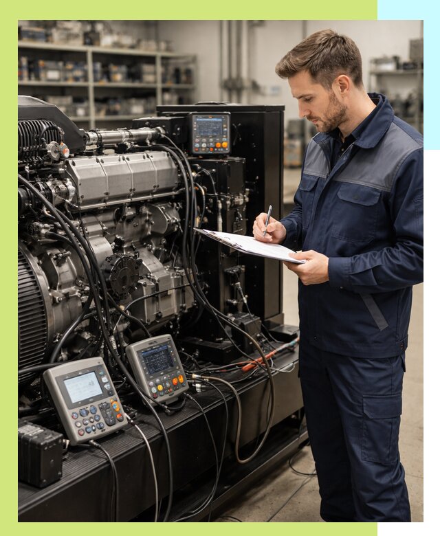 Сертификация дизельных генераторов и их оборудования в Бирске