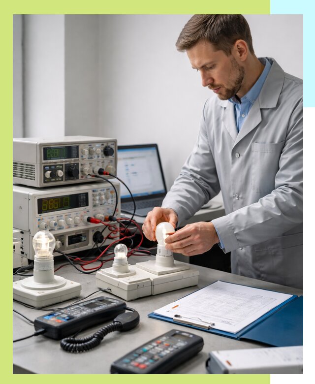 Сертификация ламп и светильников в Бирске по нормативам