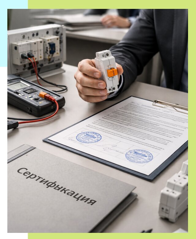 Сертификация выключателей под ключ в Бирске от 15591 р. | Алешин-Брк