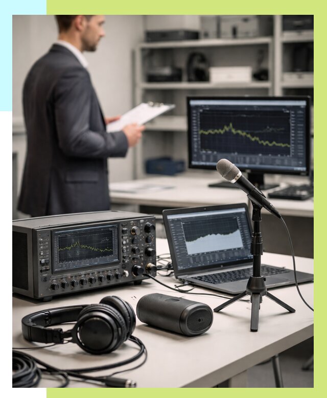 Сертификация аудиотехники в Бирске от 15591 р., Алешин-Брк