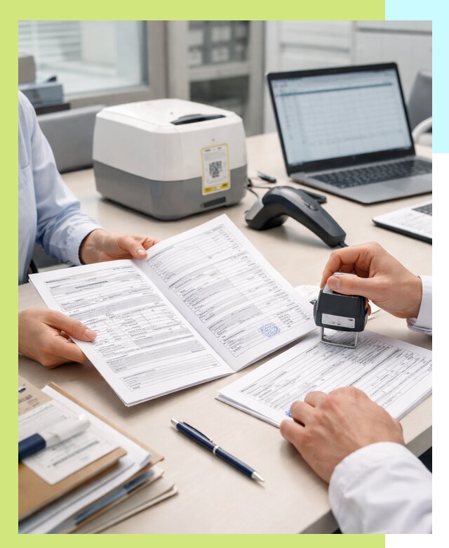 Оформление паспорта на товар и сопроводительных документов в Бирске