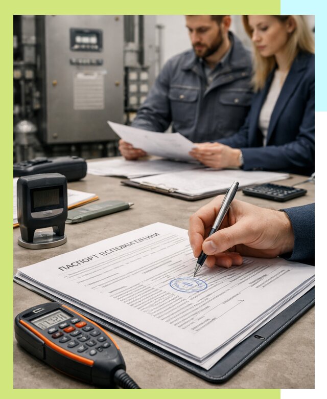 Оформление паспорта эксплуатации оборудования в Бирске