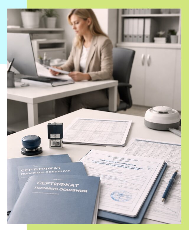 Сертификаты пожарной безопасности в Бирске от 15591 р. | Алешин-Брк