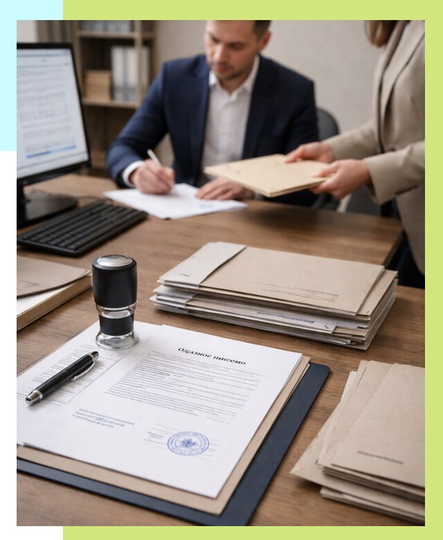 Отказное письмо для таможни в Бирске от 3118 р, Алешин-Брк