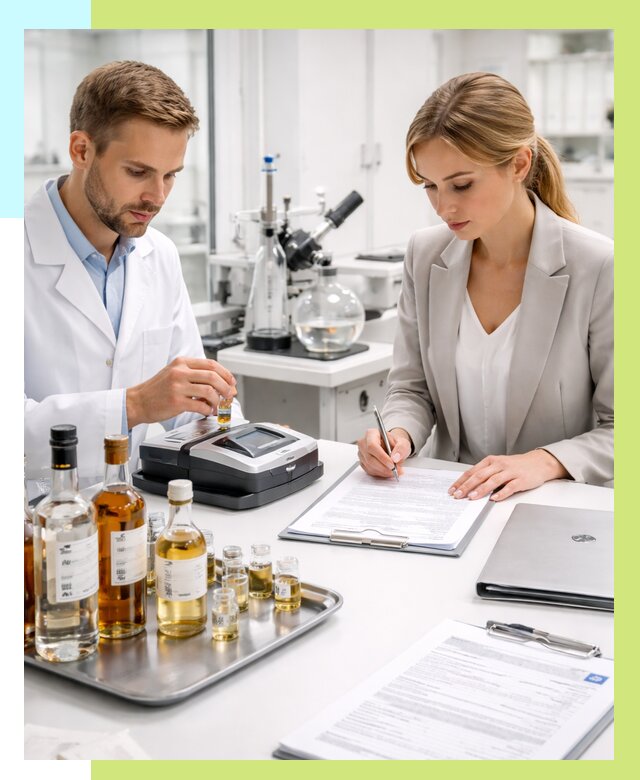 Заключение о спиртосодержании в Бирске, от 5197 р., Алешин-Брк