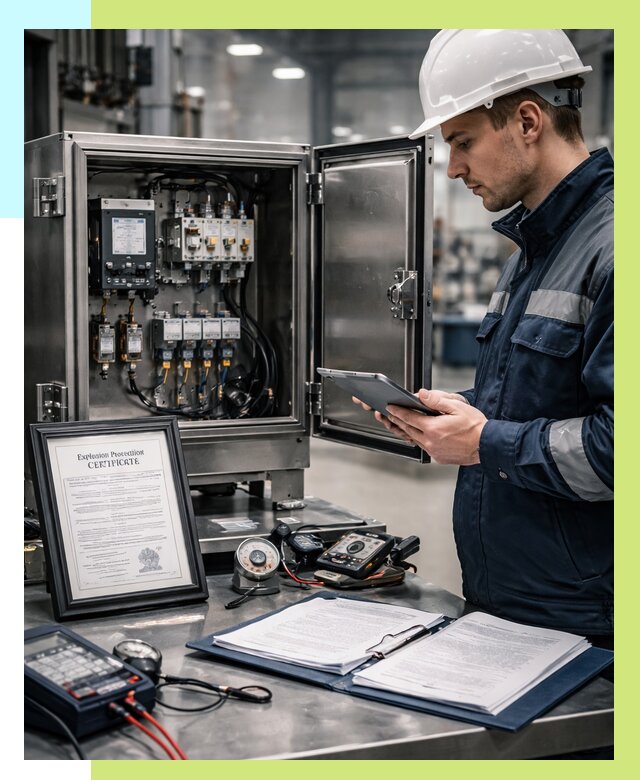 Сертификат взрывозащиты в Бирске от 46773 р. | Алешин-Брк