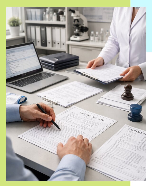 Оформление сертификата GMP в Бирске для фармпроизводства