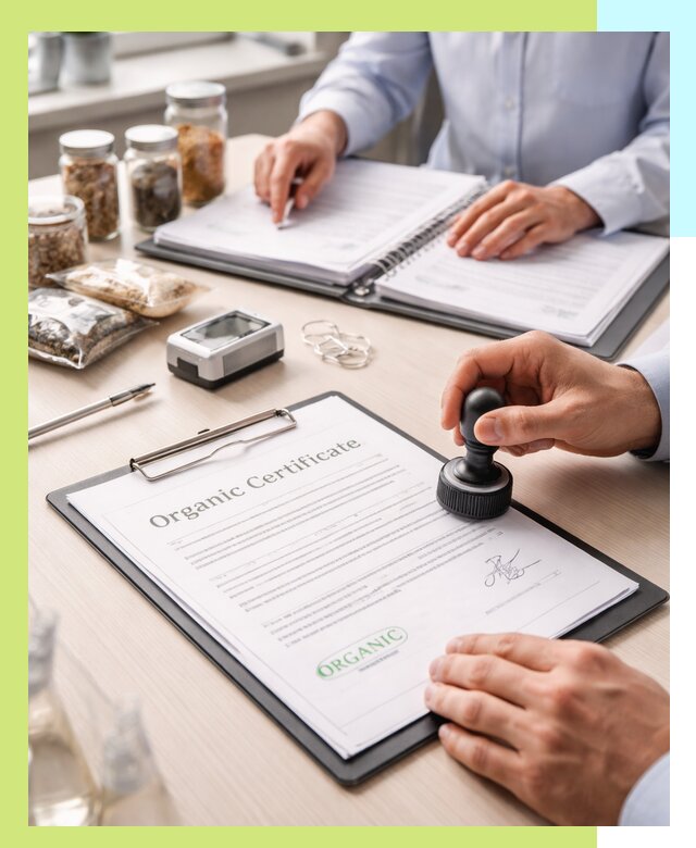 Получение органик сертификата для продукции в Бирске