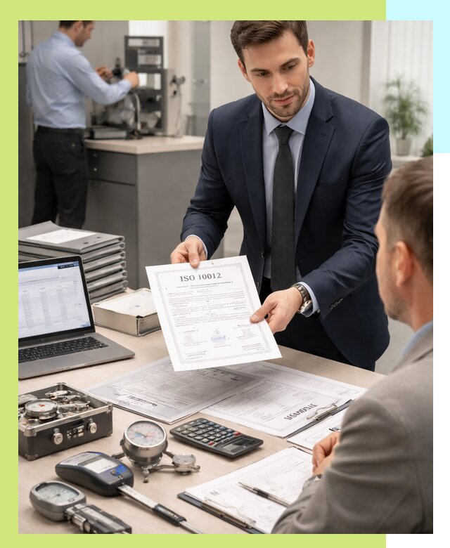 Выдача сертификата ISO 10012 по требованиям метрологии в Бирске